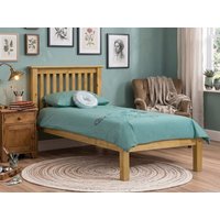 Julian Bowen Barcelona Pine Wooden Bed Frame Low Footend - 3ft Single