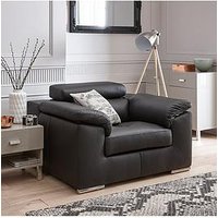 The Very Collection Brady 100% Premium Leather Armchair - Fsc Certified