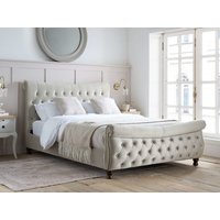 Birlea Copenhagen Stone Fabric Bed Frame - 6ft Super King Size