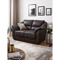 The Very Collection Naples Italian Leather 2 Seater Sofa