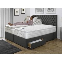 Flexisleep Gel Luxury Pocket and Ortho Pocket 1000 Dual Tension Electric Adjustable Bed - 6ft Super King Size