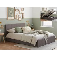 Birlea Berlin Grey Fabric Ottoman Bed Frame - 5ft King Size
