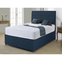 Deluxe Ellesmere Firm Extra Long Divan Bed - Extra Long Double 4ft6 x 6ft9