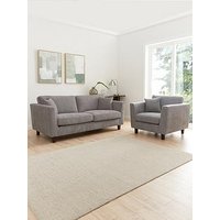 The Very Collection Cala Fabric 3 Seater Sofa + Armchair & Set (Buy & Save!) - Fsc Certified