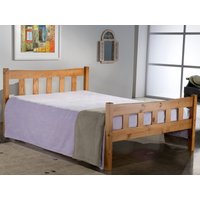 Birlea Miami Antique Pine Wooden Bed Frame - 4ft Small Double