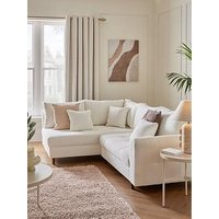 The Very Collection Rune Left Hand Fabric Corner Chaise - Fsc Certified