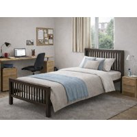 Time Living Meridian Black Metal Bed Frame - 3ft Single