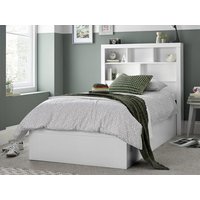 Bedmaster Oscar White Wooden Ottoman Bed Frame - 3ft Single