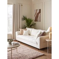 The Very Collection Rune 3 Seater Fabric Sofa - Fsc Certified