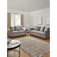 The Very Collection Leila Fabric 3 Seater + 2 Seater Sofa Set (Buy & Save!) - Fsc Certified