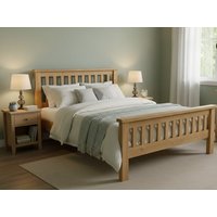 Archers Langdale Pine Wooden Bed Frame - 4ft6 Double