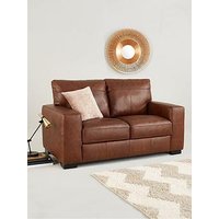 The Very Collection Hampshire Italian Leather 2 Seater Sofa - Fsc Certified