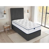 Willow and Eve Bed Co. Signature Comfort Pocket 9000 Divan Bed - 2ft6 Small Single