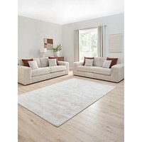 The Very Collection Cosy Faux Fur & 3 + 2 Seater Fabric Sofa Set (Buy & Save!) - Made To Order In The Uk