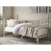 Julian Bowen Versailles Ivory Metal Day Bed