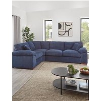 The Very Collection Parker Fabric Left Hand & Corner Group Sofa - Made To Order In The Uk - Fsc Certified