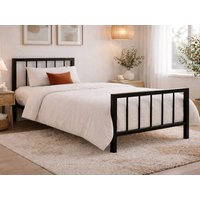 Time Living Metro Black Metal Bed Frame - 3ft Single