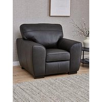 The Very Collection Sona Italian Leather Armchair - Fsc Certified
