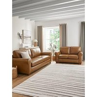 The Very Collection Bailey 3 Seater + 2 Seater Leather Sofa Set (Buy & Save!) - Fsc Certified