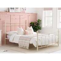 Birlea Emily Cream Metal Bed Frame - 4ft Small Double