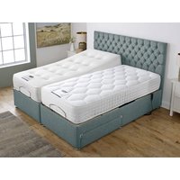 Flexisleep Elland and Air-Lite Dual Tension Pocket 1000 Electric Adjustable Bed - 5ft King Size