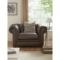 The Very Collection New Bakerfield Leather/Faux Leather Chair - Fsc Certified