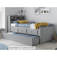 Bedmaster Veera Grey Wooden Bed Frame - 3ft Single