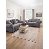 The Very Collection Windsor Fabric Scatter Back 3 Seater + 2 Seater Sofa Set (Buy & Save!) - Fsc Certified