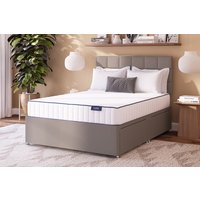 Coolflex� Essentials Pocket Mattress + Premium Divan Bed, Carbon, 4 Drawer, Single