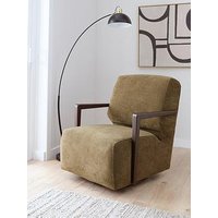 The Very Collection Lyla Fabric Swivel Chair - Made To Order In The Uk - Fsc Certified