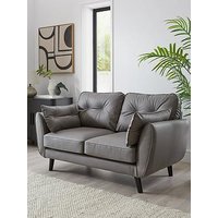 The Very Collection Paulo Faux Leather 2 Seater Standard Back Sofa - Fsc Certified