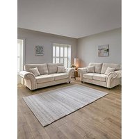 The Very Collection Windsor Fabric Standard Back 3 Seater + 2 Seater Sofa Set (Buy & Save!)