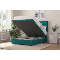 Camellia Traditionally Sprung Mattress + Ottoman Divan Bed, Mink, End Ottoman, Single