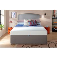 Silentnight Comfort Memory Foam Mattress + Premium Divan Bed, Cream, 2 Drawer, Double