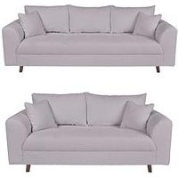 The Very Collection Rune 3 Seater + 2 Seater Fabric Sofa Set (Buy And Save!) - Fsc Certified