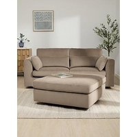 The Very Collection Hartley 3 Seater Sofa + Square Footstool & Set (Buy & Save!)