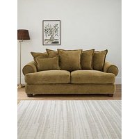 The Very Collection Amersham 3 Seater Fabric Sofa - Made To Order In The Uk - Fsc Certified