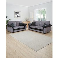 The Very Collection Narva Standard 3 Seater & + 2 Seater Sofa Set (Buy & Save!) - Made To Order In The Uk