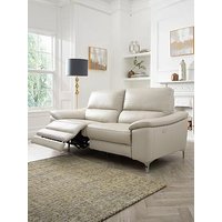 The Very Collection Pavilion 3 Seater Leather/Faux Leather Power Recliner Sofa - Fsc Certified