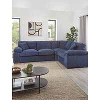 The Very Collection Parker Fabric & Right Hand & Corner - Group & Sofa - Made To Order In The Uk - Fsc Certified