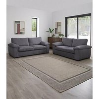 The Very Collection Amalfi Standard Back & 3 + 2 Seater Fabric & Sofa Set (Buy & Save!) - Fsc Certified