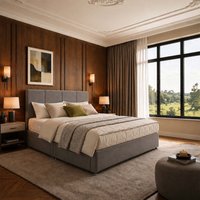 Zanzibar headboard Divan Set - Choice of Mattress & Optional Storage