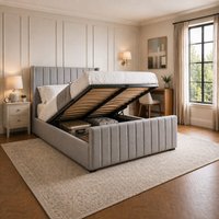 Elisa Ottoman Storage Bed - Optional Mattress