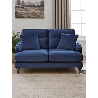 The Very Collection Victoria 2 Seater Fabric Sofa - Navy - Fsc Certified
