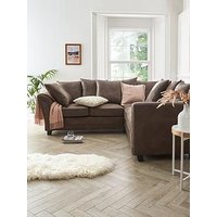 The Very Collection Dury Leather Look Corner Group Sofa - Fsc Certified