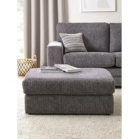 The Very Collection Minc Fabric Footstool - Made To Order In The Uk