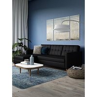 Dorel Home Hartford Corner Sofa Bed Chaise With Storage - Left Or Right Hand Side