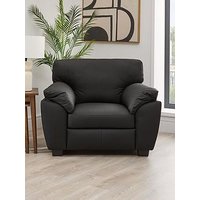 The Very Collection Montreal Real Leather/Faux Leather Armchair - Fsc Certified