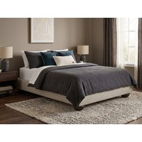 LPD Soller Porridge Chenille Fabric Bed Frame - 5ft King Size