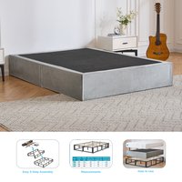 Metal folding bed with matching headboard option